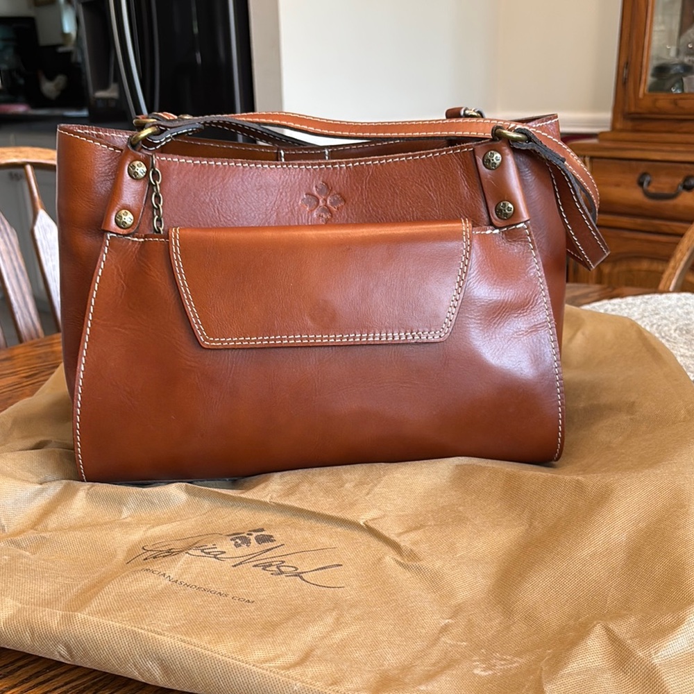 Patricia Nash leather satchel